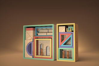 do 3d modelling of toy products