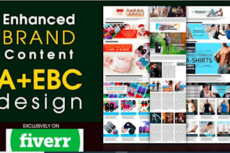 design professional amazon brand story