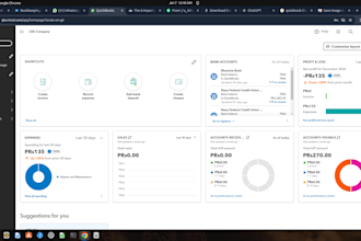 do quickbooks online setup and support services