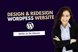 urgent build,create,revamp wordpress website design,redesign website development