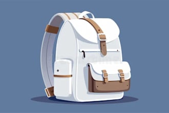 do cgi animation 3d back pack model 3d bag product design 3d rendering