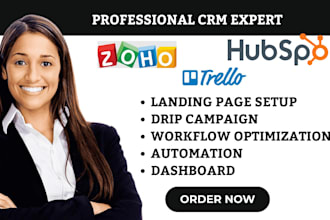 do hubspot monday crm integration copper pipedrive zoho gohighlevel automation