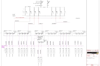 do electrical planning, sld, and calculations