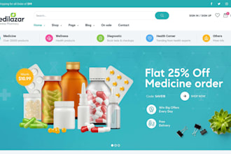 design chemist website pharmacy website medical website healthcare website