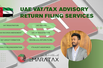 be your uae vat registration, de register, return filing consultant
