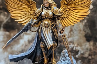 make paint your miniatures from warhammer 40k, age of sigmar