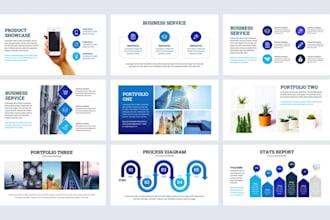design custom PPT slide , sales deck and branded presentation