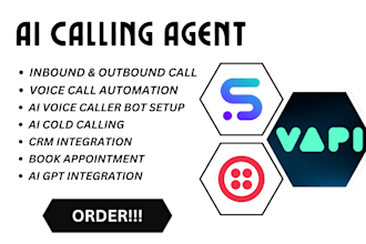 do ai cold calling agent for inbound and outbound voice calls vapi, retell, ghl