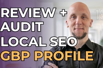 review and audit your google my business profile map listing