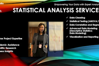 perform data analysis with r studio or spss