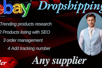 do aliexpress to ebay dropshipping product listings optimized products resarch