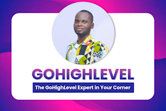 design go highlevel funnels, landing pages, websites, set up workflow automation