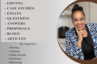 do nursing, anatomy, public health, pathology, physiology research and summary