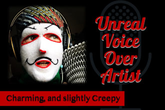 record charming and slightly creepy voices