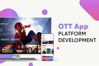 develop live streaming website, ott app, live streaming app, video streaming app