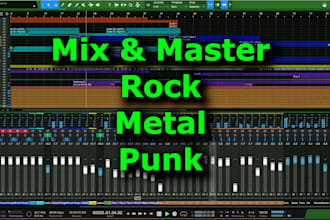 mix and master your rock, metal, or punk song