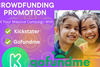 get targeted backer list for kickstarter wefunder crowdfunding campaign gofundme