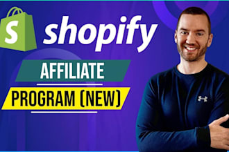 setup affiliate program for shopify shopify affiliate tracking system marketing