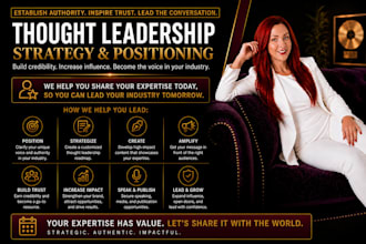 position you as a thought leader and industry expert