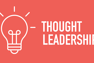 position you as a thought leader and industry expert