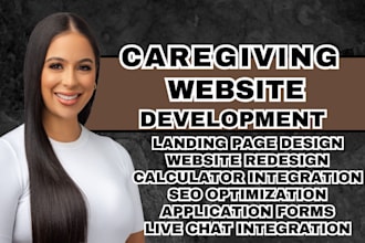 caregiving website caregivers website caregiver website development care service