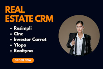 setup resimpli, cinc, investor carrot, ylopo, oncarrot, idx website, realtyna
