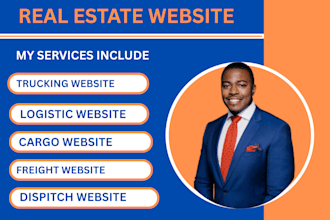 create SEO optimized real estate idx mls agent website or landing page