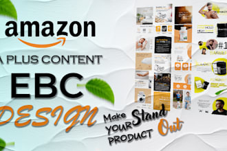 design amazon a plus content or ebc enhance brand content