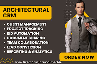 setup architectural crm cosential deltek ajera procore bim 360 hubspot CRM zoho