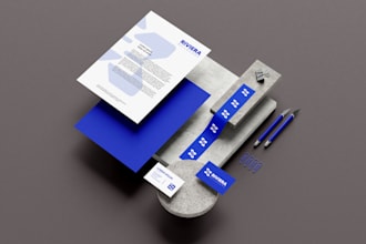 design professional business card and stationery