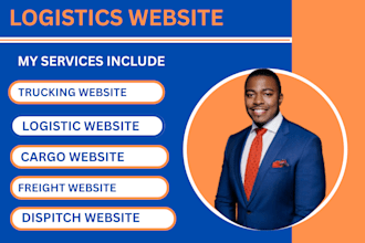 design logistics, dispatch, trucking, moving company website