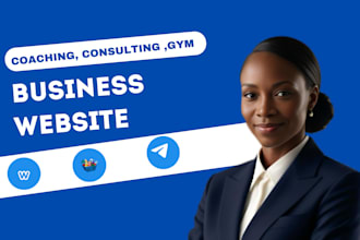 create a life coaching, author, consulting, fitness yoga or gym booking website