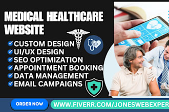 design medical healthcare website mental health dental staffing agency website