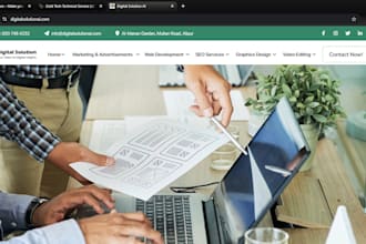 create a modern and responsive wordpress business website