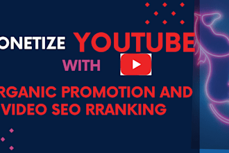 youtube monetization video seo ranking and shoutout, advertise yt