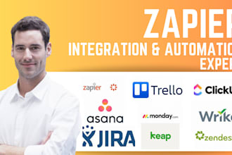 zapier integration for monday trello asana clickup basecamp freshdesk wrike keap