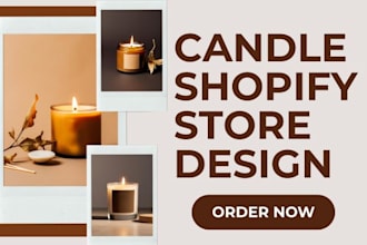 build passive income candle website candle shopify store candle store that sells