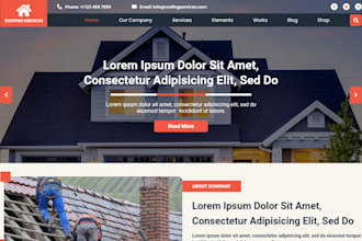 build roofing website plumbing website hvac construction website roofing leads