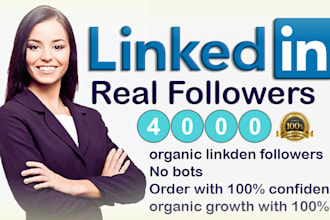 do your organic linkedin followers