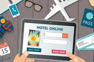 develop hotel booking app, room finder app, discount app