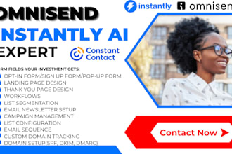 setup instantly ai email campaign omnisend shopify marketing zapier integration