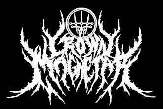 design a sharp spiky metal band logo
