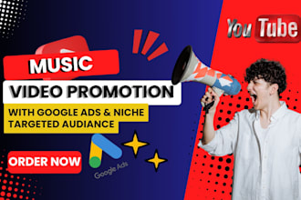 promote your music with organic youtube spotify campaigns via google ads