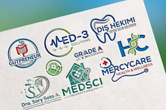 do medical pharmacy healthcare dental wellness logo