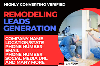 do remodel leads email list business leads linkedin leads
