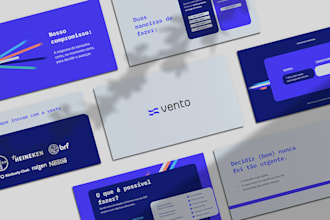 design professional pitch deck