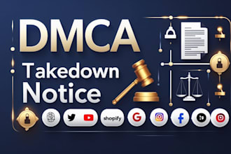 send dmca takedown request to google