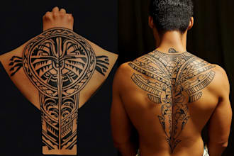 design your polynesian tribal tattoo