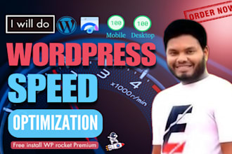 wordpress website speed optimization best service low cost