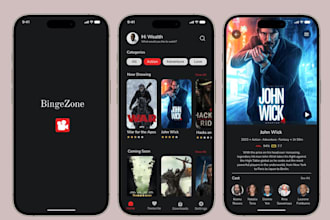 build video streaming app, live channel app, short drama app, series streaming
